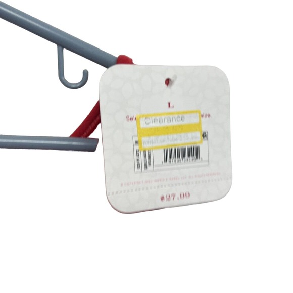 Printed Sleeveless Essential Knit Maternity Dress - Ingrid Isabel - Red SZ L - Picture 4 of 8